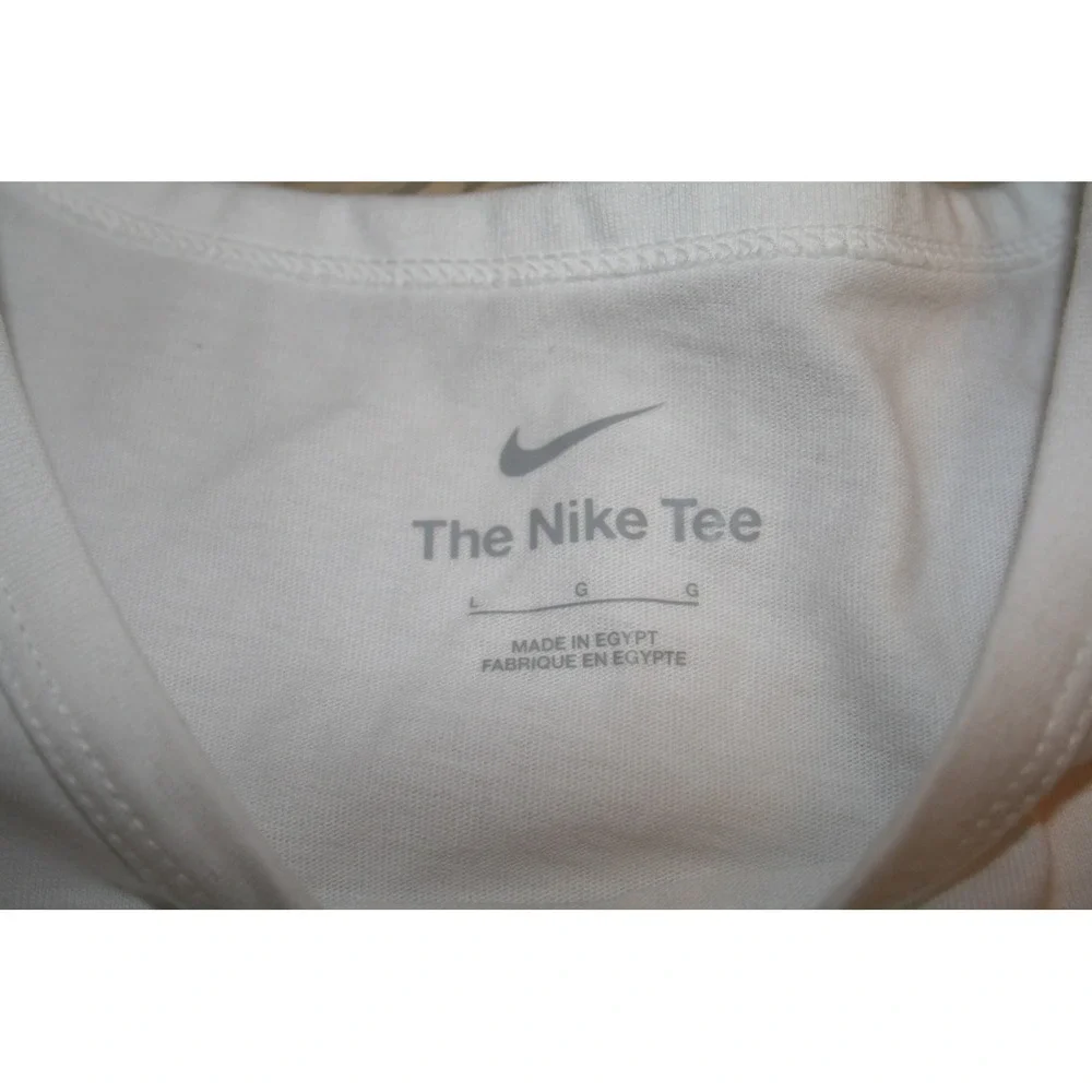 Nike Tank Top Kids Large White New Futura Logo Sleeveless‎ Athletic FV5325-100